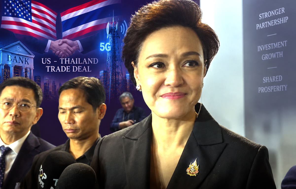 Substantial US Thai trade deal ready to be finalised by a call between Anutin and Trump says Minister
