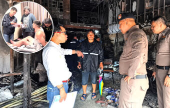 Turkish arsonist arrested. His Thai girlfriend hired him to destroy evidence at her former workplace