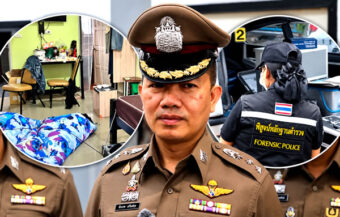 Udon Thani police hunt killer of a 24 year old woman found naked and strangled with electrical cord