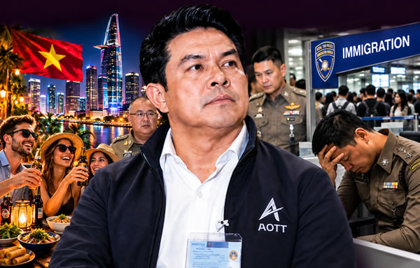 越南正大量吸引泰国的优质游客，而曼谷却在严厉打击旅游方面举步维艰。