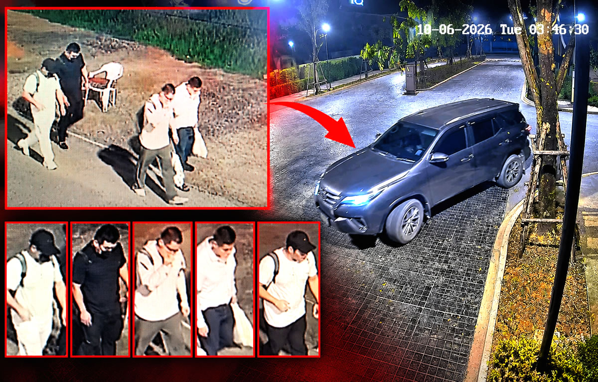 5 Chinese man gang departs Thailand within hours of a 37 million baht heist in Pattaya of Turkish target