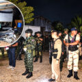 Base pipe bomb attack on Thursday in southern Yala province left five army officers with minor injuries