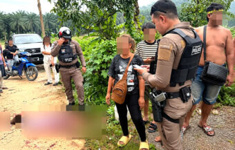 Boss Surat Thani woman shot worker who borrowed a cooking pot and motorbike dead after he attacked her
