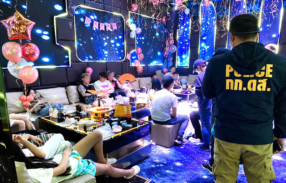 Chinese and Vietnamese links probed in police open files on nightlife activities in Bangkok and Rayong