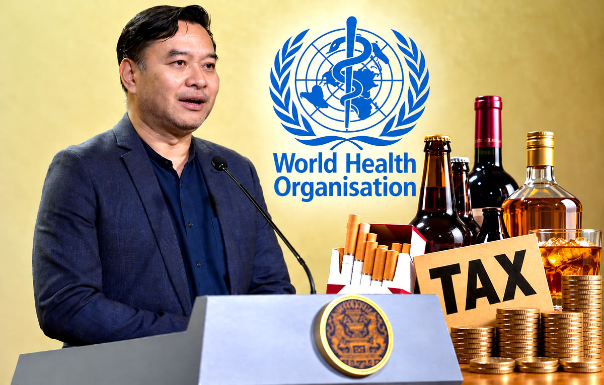 Government spokesman’s rebuke to the World Health Organisation (WHO). Keep out of Thai internal affairs