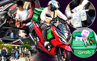 Grab delivery driver strikes rich in Phuket by using trade to burgle 2 homes netting 3.69 million baht