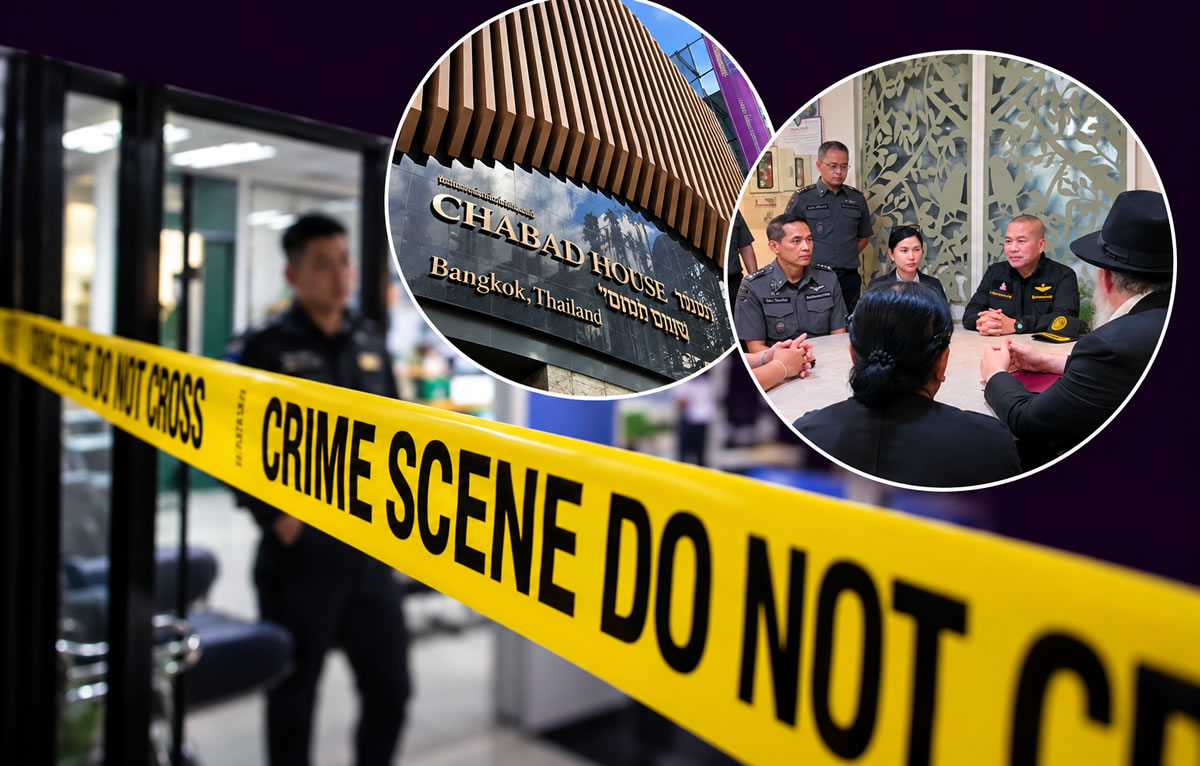 Justice Minister and other cabinet members lead police raids on Jewish centres in Bangkok as case grows