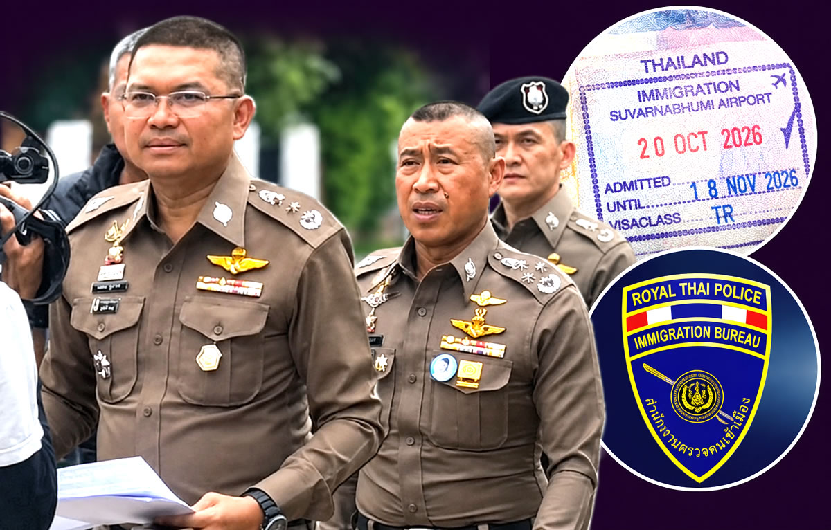 Knock on the door coming for over 10k visa overstayers now in Thailand as police launch new crackdown