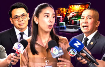 Licenced online gambling site abroad linked to the husband of a government MP raises legal quandary