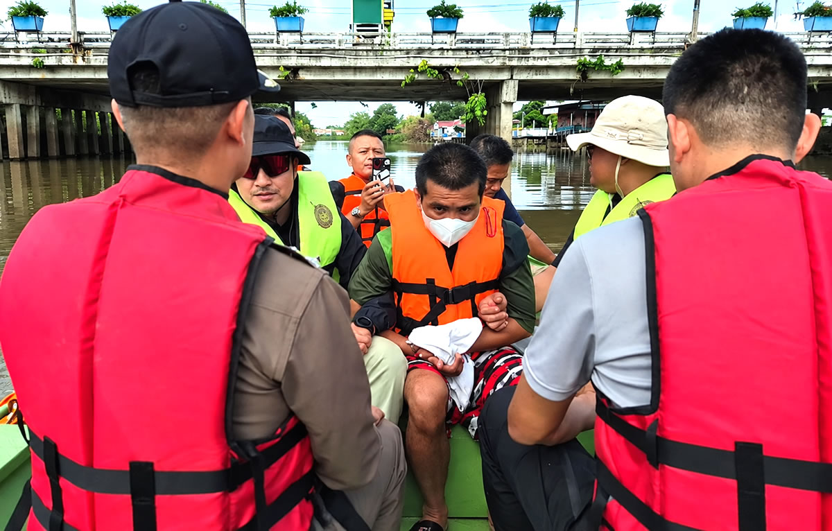 Lovesick Ayutthaya man kidnapped four month old infant from mother. Let her fall into river in the dark