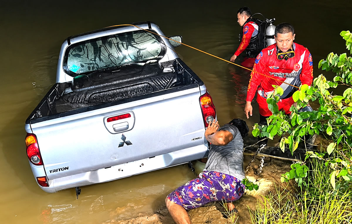 Murder in Trang over meth tablet dealing. Two men arrested after burned remains found near reservoir