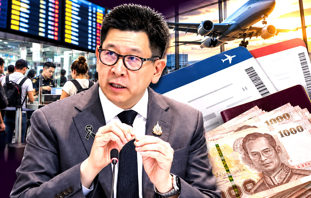 New taxes simply for going in and out of Thailand in addition to higher airport tax already implemented