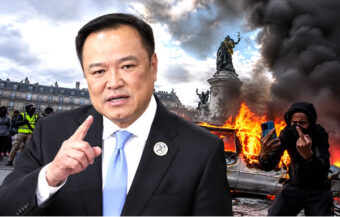 PM calls police chief and orders preparations to make sure Thailand is not subject to French like rioting
