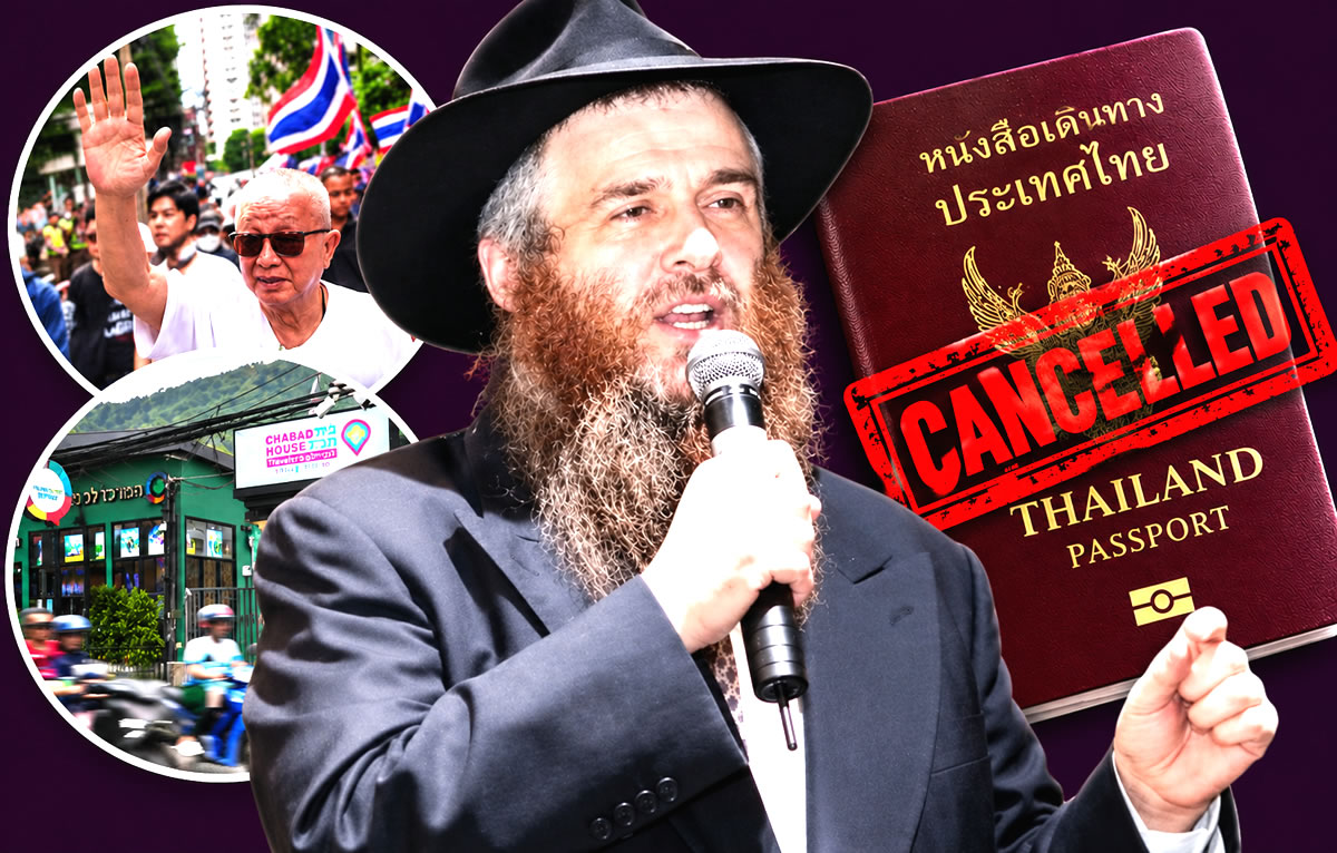PM revokes citizenship of top Jewish leader in Thailand amid police investigation into Chabad network