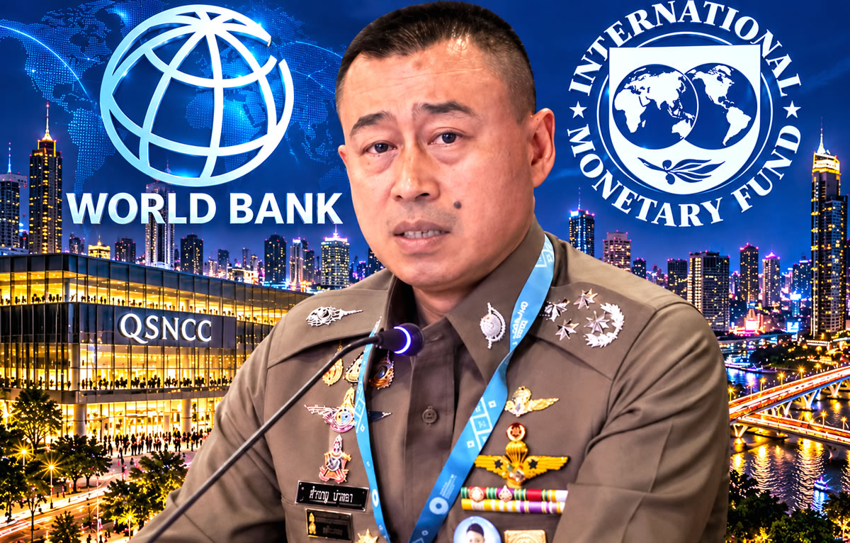 Police chief says Bangkok is ready for World Bank and IMF meetings with over 18,000 delegates visiting