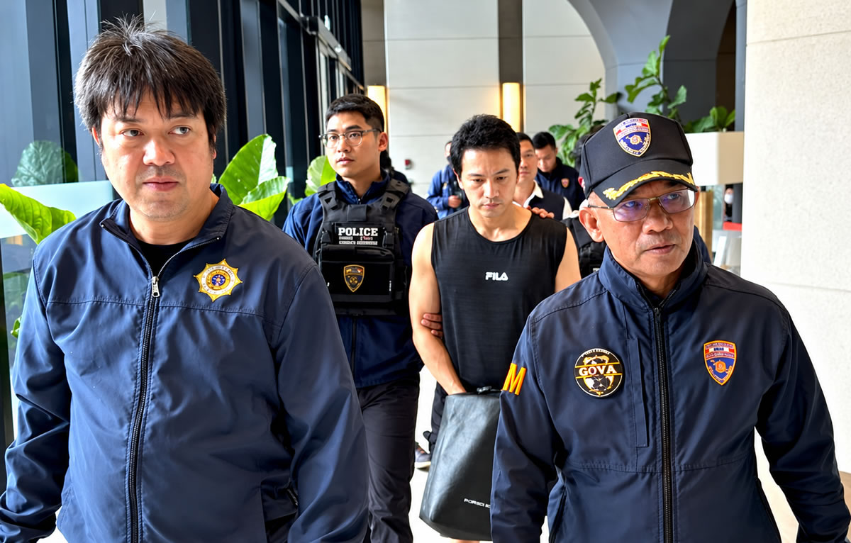 Police investigate a Burmese kingpin who entered Thailand by plane from India and had access to wealth