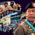 Protests at the IMF World Bank meetings turn violent but Bangkok police deny being heavy handed