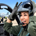 Queen is first Thai woman to fly a Swedish Gripen fighter jet. King in Surat Thani to congratulate her