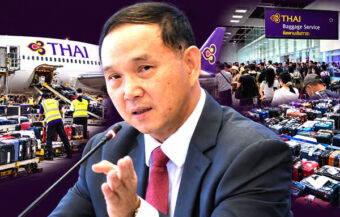 Thai Airways boss fired by the board chaired by Finance Ministry chief on Friday over baggage crisis
