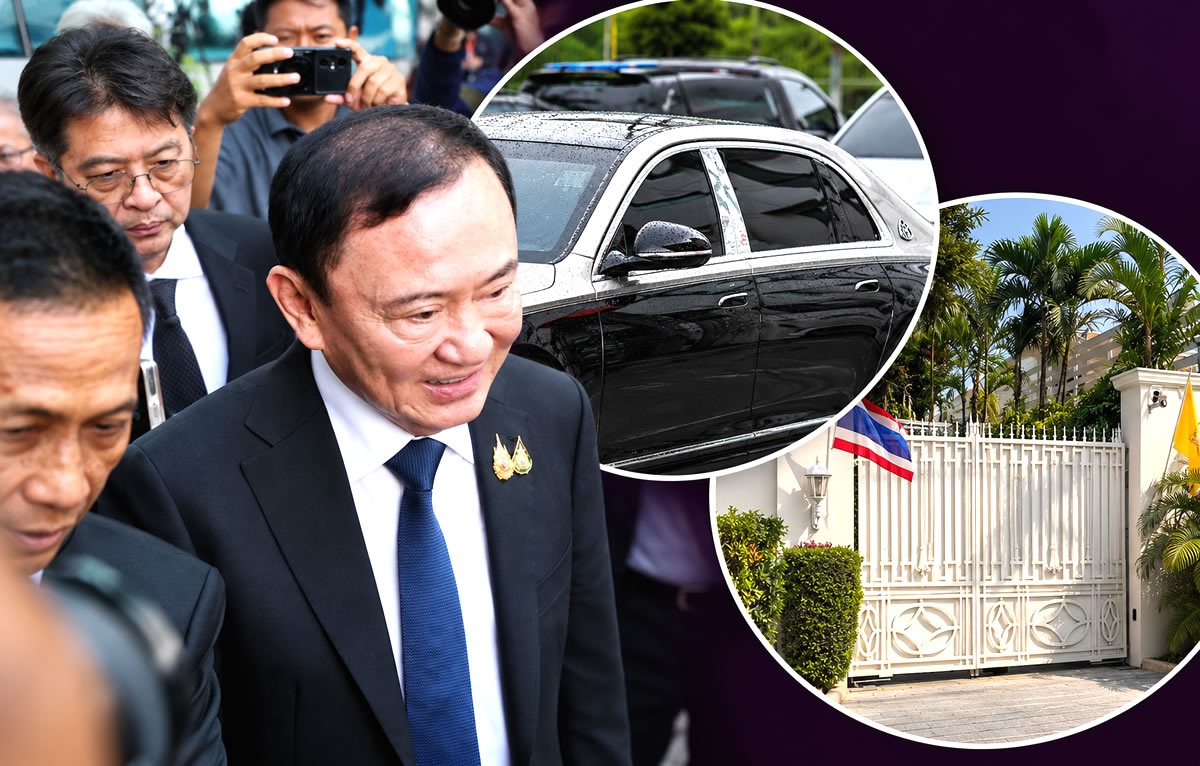 Thaksin’s mansion and bullet proof cars on the line as court reserves decision on tax debt injunction