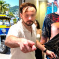 Tuk Tuk driver in Phuket assaulted by Middle Eastern looking tourist who failed to pay his fare to a hotel