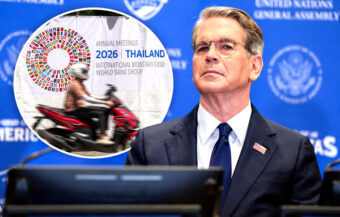 US Bangkok broadside to the IMF and the World Bank delivered by Scott Bessent who snubbed the meeting
