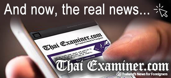 And Now, the Real News about Thai Examiner advertising services.
